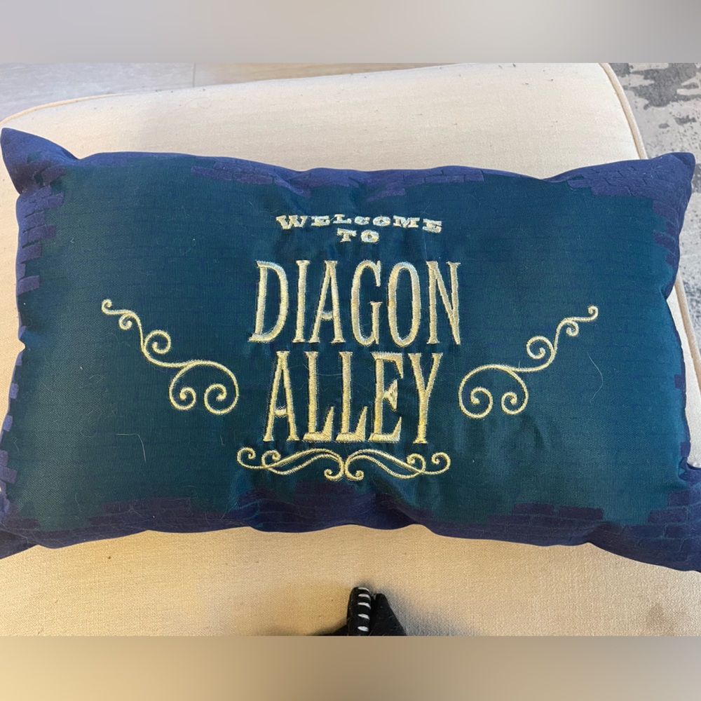 Harry Potter Diagonal Alley pillow